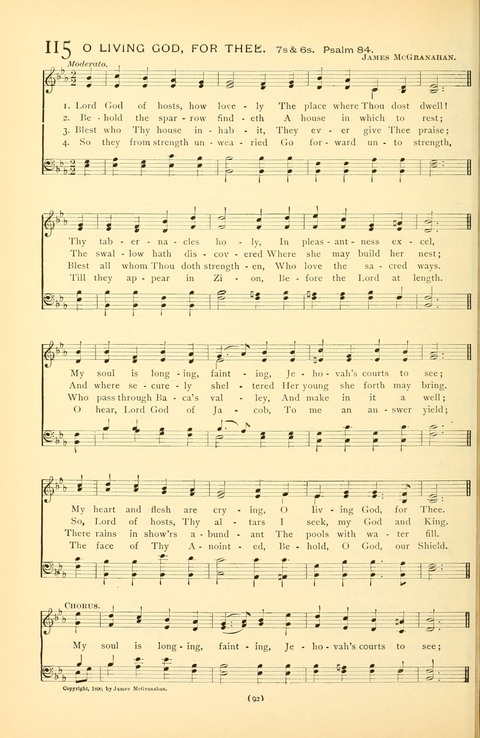 Bible Songs: consisting of selections from the Psalms set to music suitable for Sabbath Schools, prayer meetings, etc. page 72