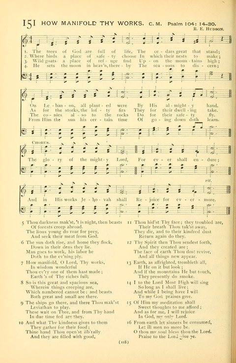 Bible Songs: consisting of selections from the Psalms set to music suitable for Sabbath Schools, prayer meetings, etc. page 98