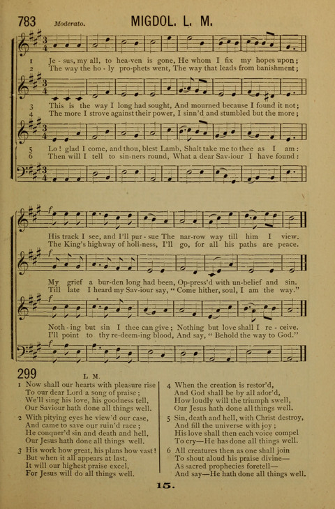 Bible School Echoes, and Sacred Hymns page 15