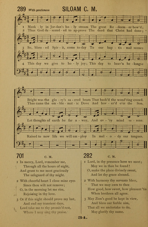 Bible School Echoes, and Sacred Hymns page 34
