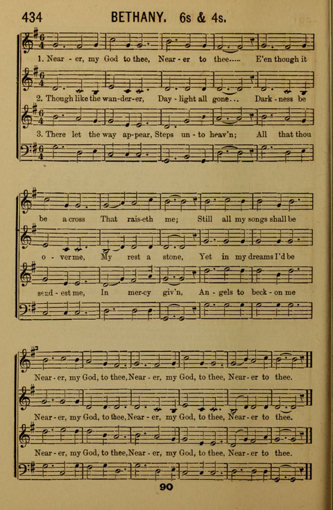 Bible School Echoes, and Sacred Hymns page 90