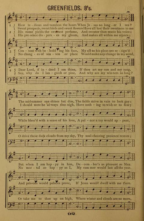 Bible School Echoes, and Sacred Hymns page 92