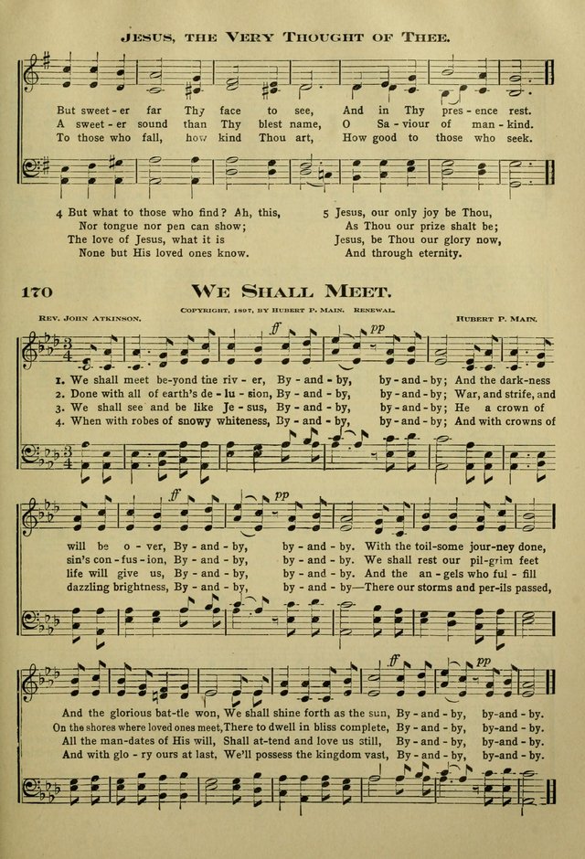 The Bible School Hymnal page 176