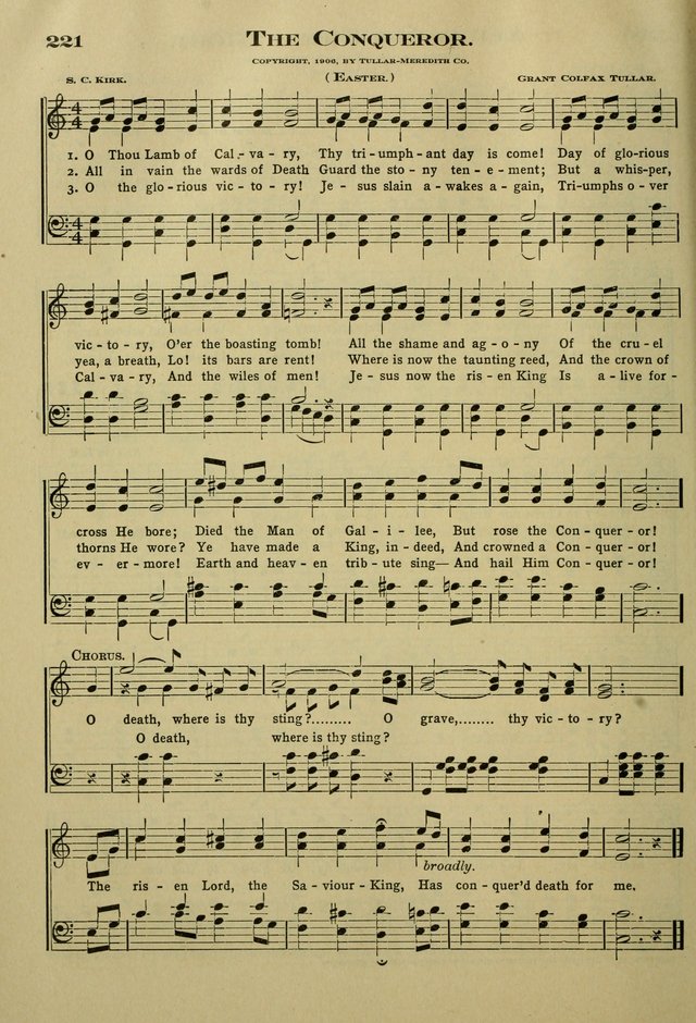 The Bible School Hymnal page 211