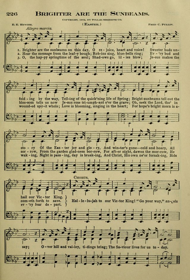 The Bible School Hymnal page 216