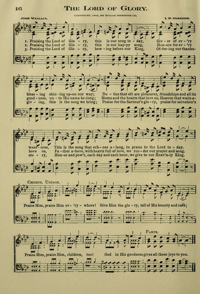 The Bible School Hymnal page 25