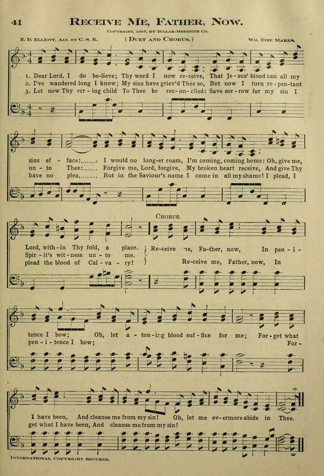The Bible School Hymnal page 50