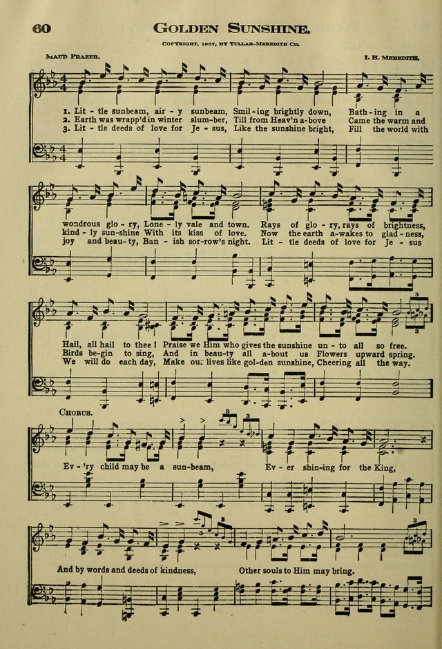 The Bible School Hymnal page 69