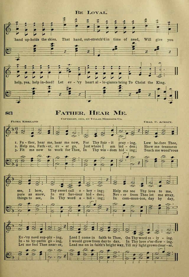 The Bible School Hymnal page 92