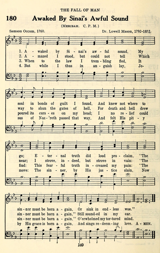 The Baptist Standard Hymnal: with responsive readings: a new book for all services page 132
