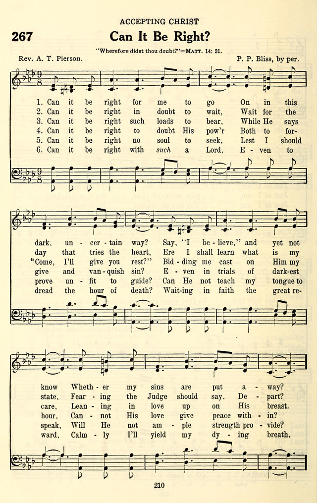 The Baptist Standard Hymnal: with responsive readings: a new book for all services page 202