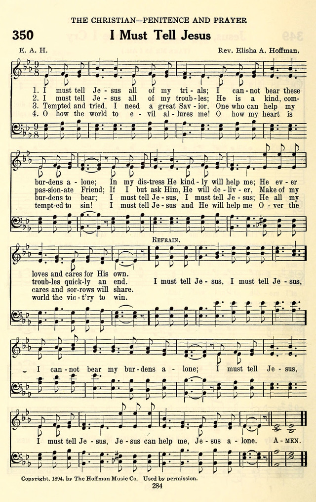 The Baptist Standard Hymnal: with responsive readings: a new book for all services page 276