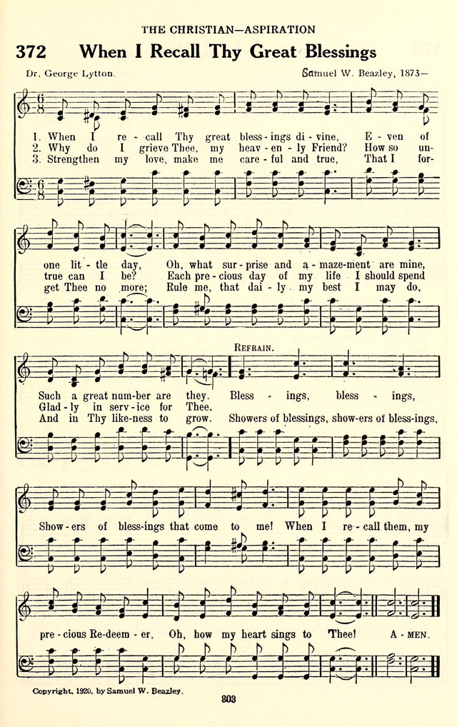 The Baptist Standard Hymnal: with responsive readings: a new book for all services page 295
