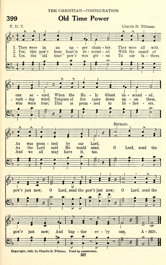 The Baptist Standard Hymnal: with responsive readings: a new book for all services page 319