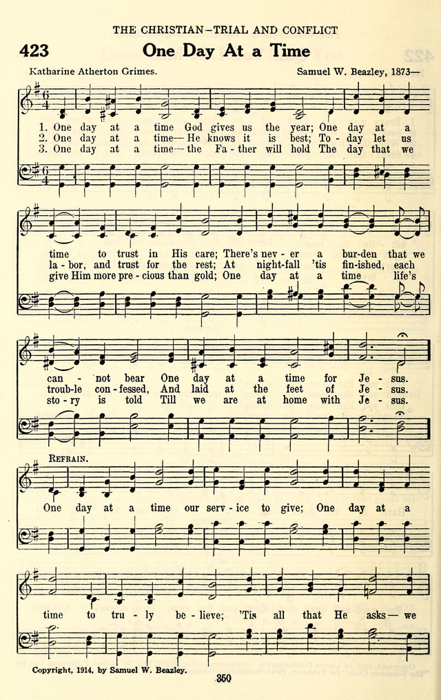 The Baptist Standard Hymnal With Responsive Readings A New Book For