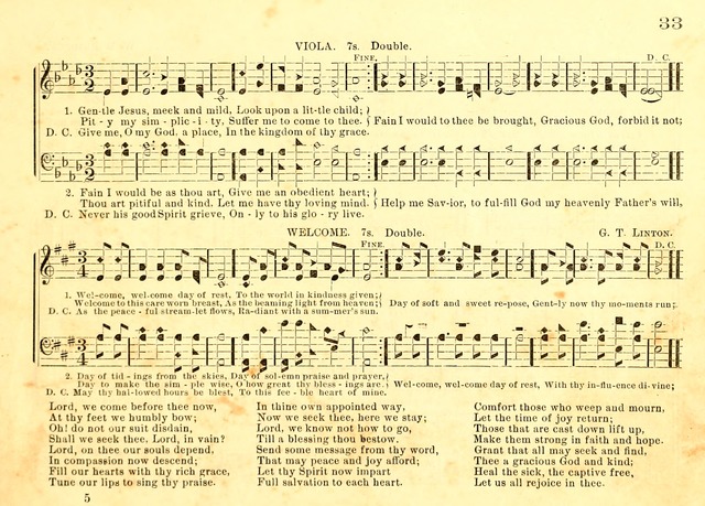 Bible School Hymns and Sacred Songs for Sunday Schools and Other Religious  Services 33c. Lord, we come before thee now