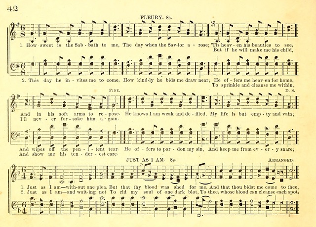 Bible School Hymns and Sacred Songs for Sunday Schools and Other Religious Services page 42