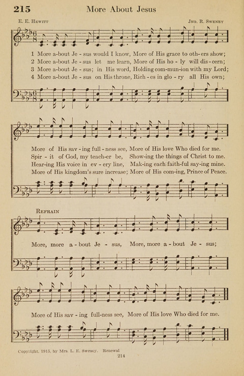 The Bible Songs Hymnal: a Selection of Psalms and Hymns for use in the church, the Bible school, the young people