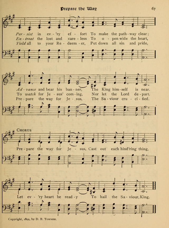 Bible Study Songs: for junior societies, junior and primary Sunday schools page 67