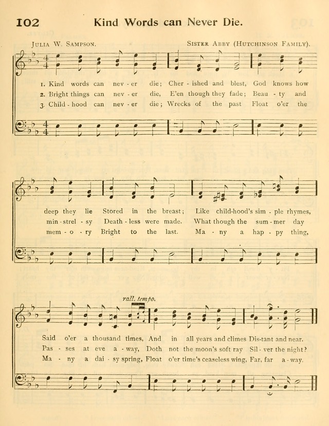A Book of Song and Service: for Sunday school and home page 186