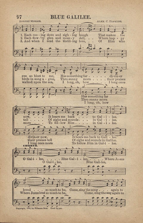 Beautiful Songs of Zion: a Collection of New and Old Songs Suited to All Kinds of Religious Work and Worship page 100