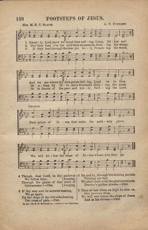 Beautiful Songs of Zion: a Collection of New and Old Songs Suited to All Kinds of Religious Work and Worship page 125