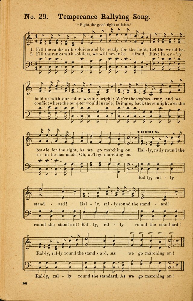 Bible Temperance Hymns page 23
