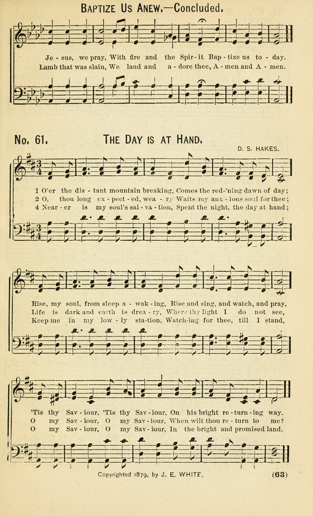 Better Than Pearls: sacred songs expressly adapted for gospel meetings page 66