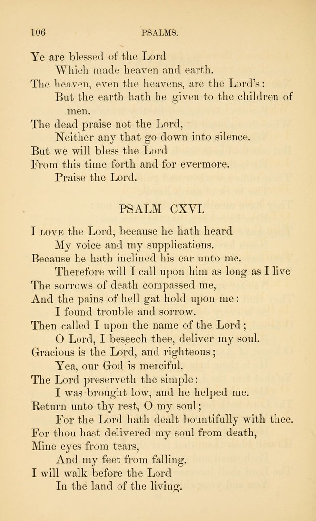Book of vespers: an order of evening worship ; with select Psalms and hymns. page 113