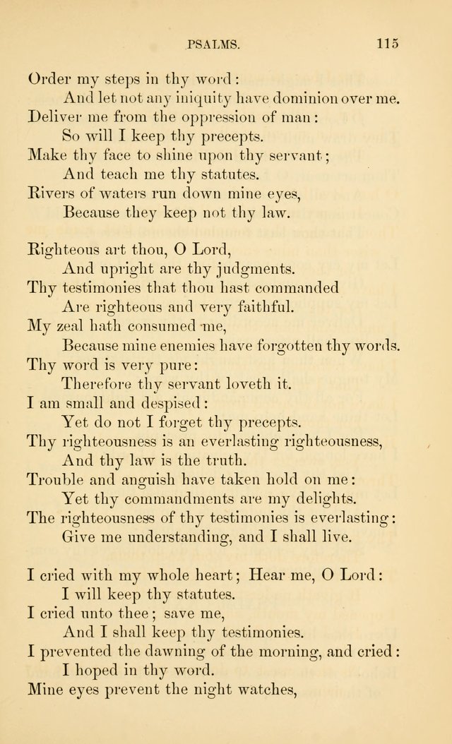 Book of vespers: an order of evening worship ; with select Psalms and hymns. page 122