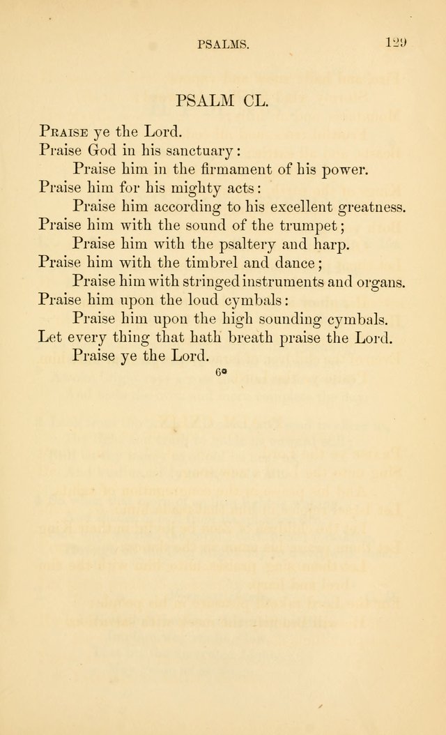 Book of vespers: an order of evening worship ; with select Psalms and hymns. page 136