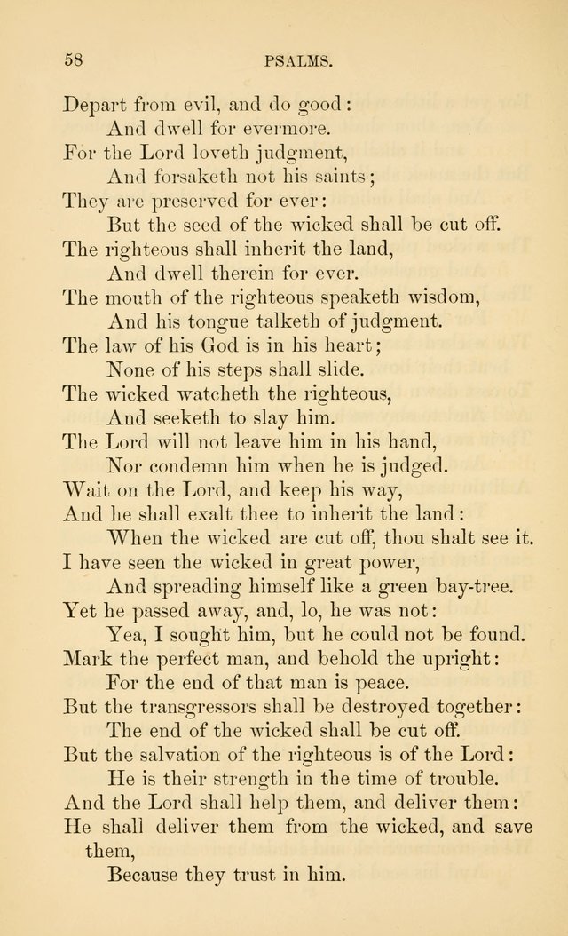 Book of vespers: an order of evening worship ; with select Psalms and hymns. page 65