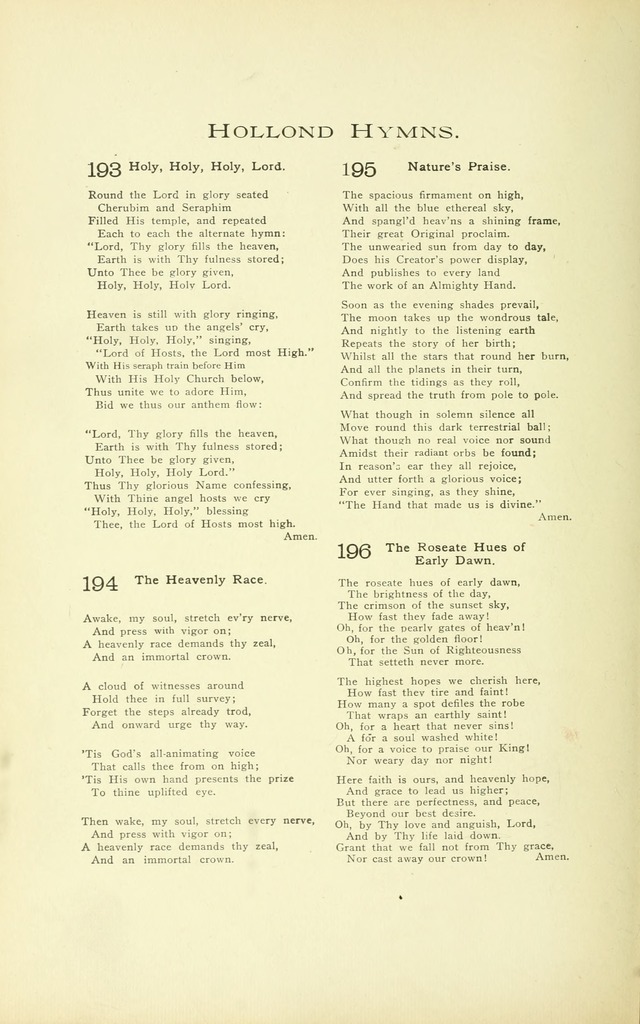 Book of Worship: containing orders of worship, scripture selections for responsive reading, hymns page 103