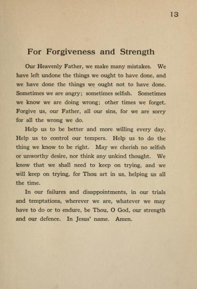 The Book of Worship of the Church School page 14