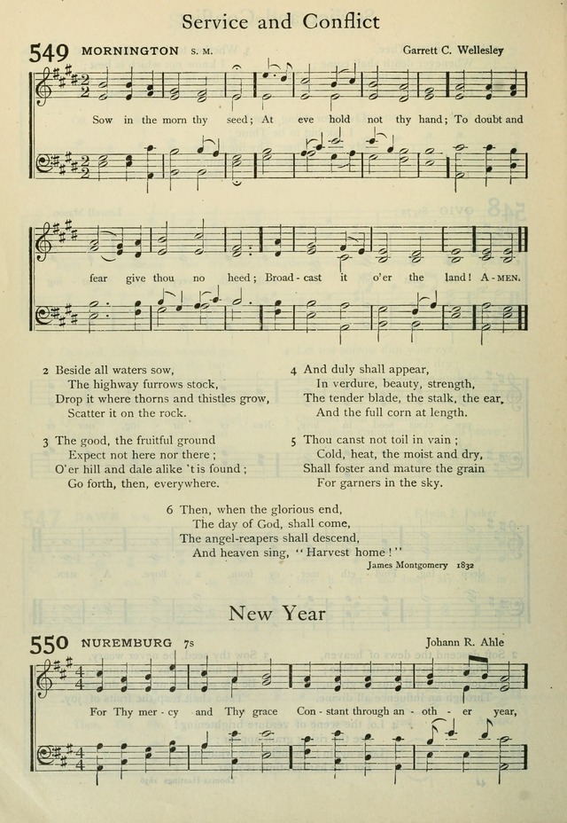Book of Worship with Hymns and Tunes  page 696