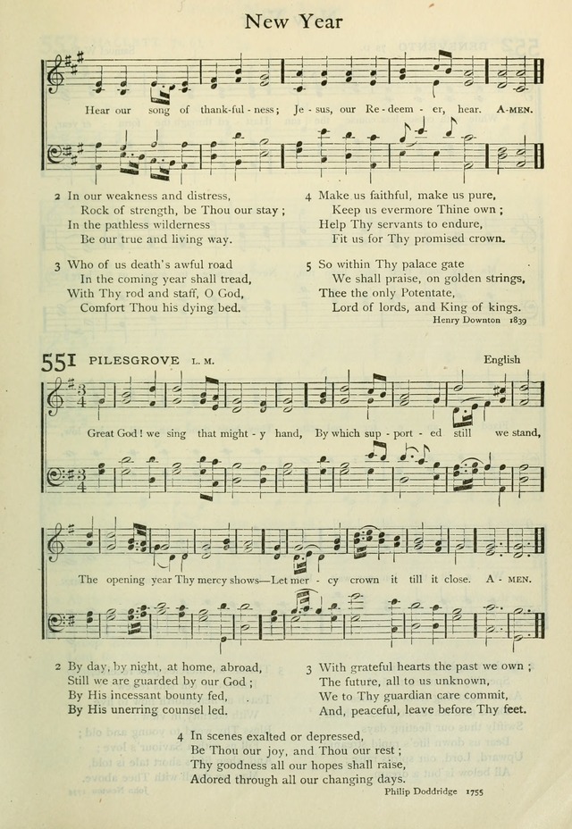 Book of Worship with Hymns and Tunes  page 697