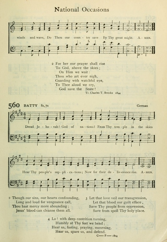 Book of Worship with Hymns and Tunes  page 705