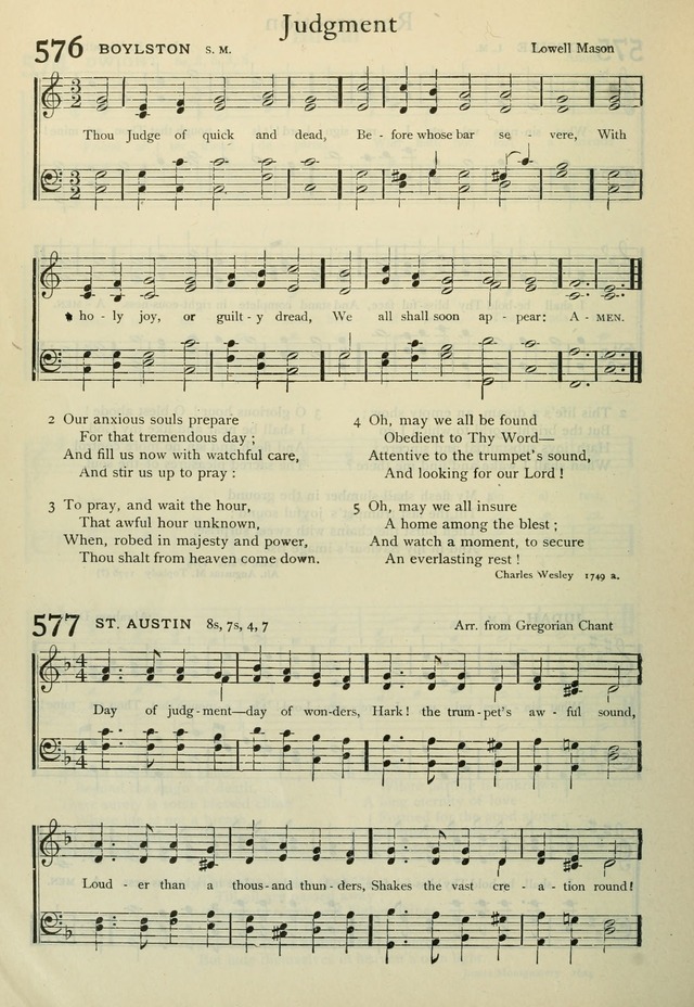 Book of Worship with Hymns and Tunes 576. The Judge of quick and dead ...