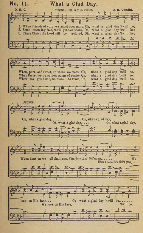 Beth-el Bells: a book of gospel songs for all christian work and worship page 11