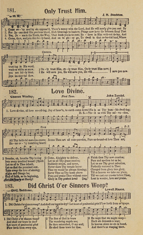 Beth-el Bells: a book of gospel songs for all christian work and worship page 151