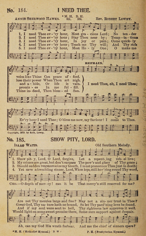 Beth-el Bells: a book of gospel songs for all christian work and worship page 152