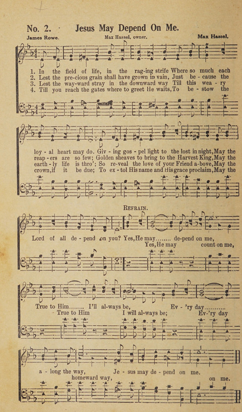 Beth-el Bells: a book of gospel songs for all christian work and worship page 2