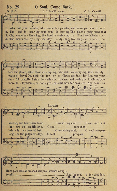 Beth-el Bells: a book of gospel songs for all christian work and worship page 27