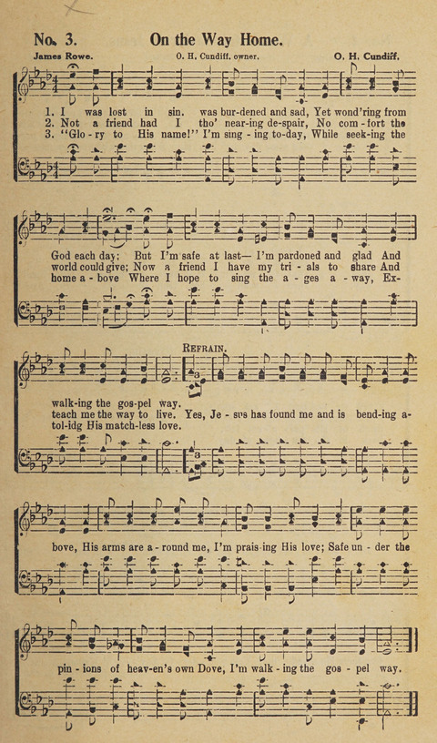 Beth-el Bells: a book of gospel songs for all christian work and worship page 3