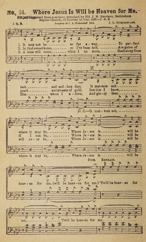 Beth-el Bells: a book of gospel songs for all christian work and worship page 32