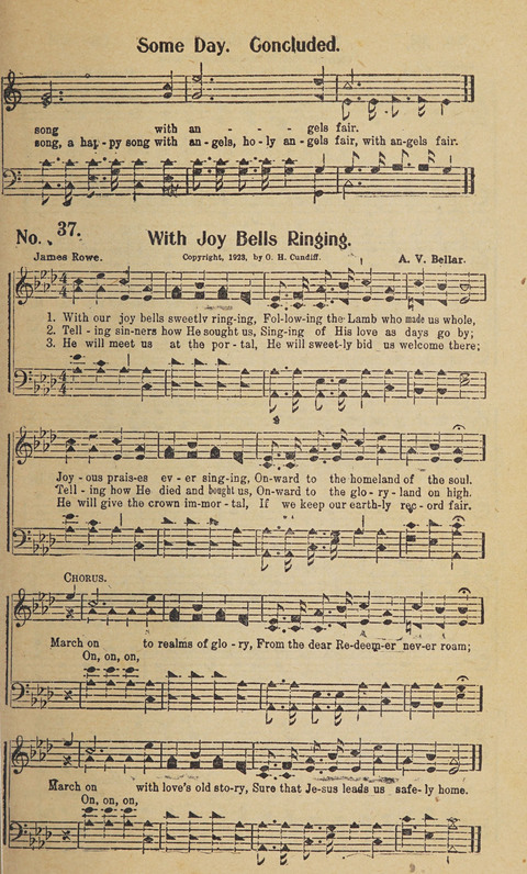 Beth-el Bells: a book of gospel songs for all christian work and worship page 35