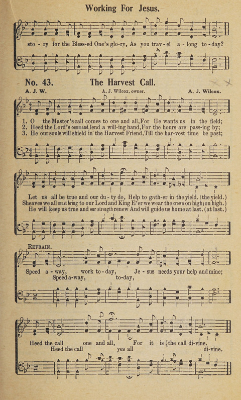 Beth-el Bells: a book of gospel songs for all christian work and worship page 41