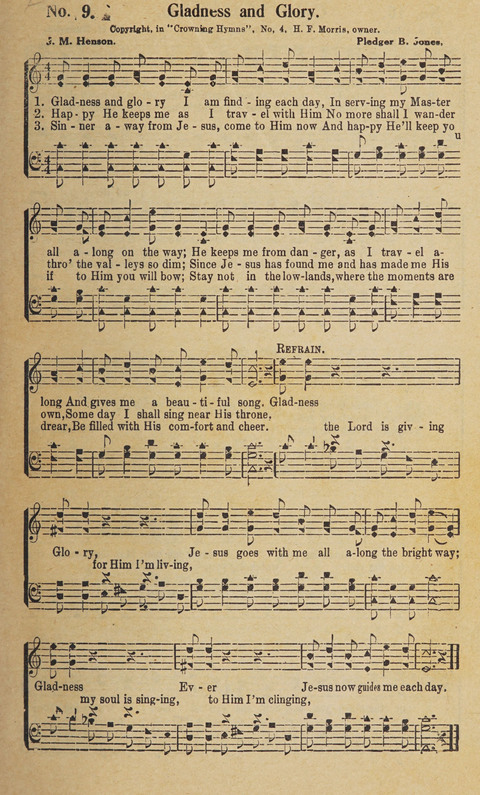 Beth-el Bells: a book of gospel songs for all christian work and worship page 9