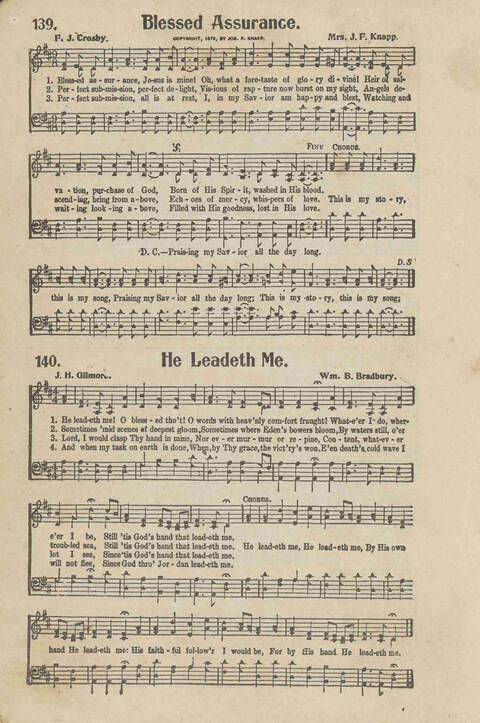 Bells of Bethlehem: a book of gospel songs page 151