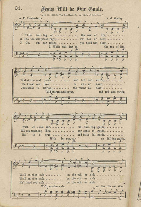 Bells of Bethlehem: a book of gospel songs page 39